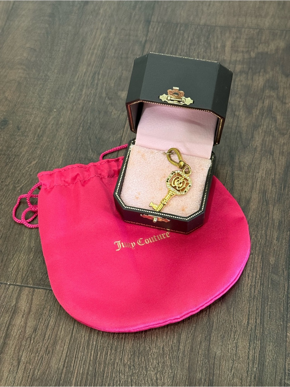 Juicy Couture Gold Key Charm